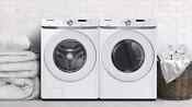 Samsung Wf45t6000aw Washer Dvg45t6000w Gas Dryer Side By Side White