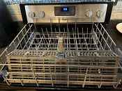 Whirlpool Dishwasher Bottom Lower Rack W10727679 With Reinforced Rollers Used