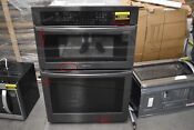 Samsung Nq70t5511dg 30 Blk Stainless Microwave Oven Combo Wall Oven Nob 133041