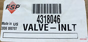 Whirlpool Factory Certified Oem 4318046 Refridgerator Water Inlet Valve Kit Nib