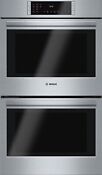 Bosch 800 Series Hbl8651uc 30 Stainless Steel Double Electric Wall Oven