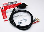 Range Oven Electric Power Cord 4 Prong Wire 50 Amp 4 Foot Heavy Duty
