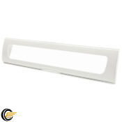 For Whirlpool Refrigerator W10827015 Clear White Refrigerator Drawer Door