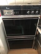 Vintage Whirlpool Double Oven 1978 1979