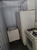 White Whirlpool Kitchen Set Package Deal To Include Refrigerator Gas Stove 