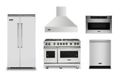 Viking Kitchen 48 Range And 42 Refrigerator Dishwasher Hood Microwave