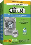 6 Tablets Affresh Washing Machine Cleaner Cleans Front Load Top Load Washers