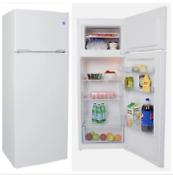 7 3 Cu Ft White Avanti Refrigerator Top Freezer Apartment Tiny Home Garage Dorm