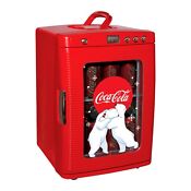 Coca Cola 110v Ac Mini Fridge Polar Bear Themed Portable Cooler With Led Display