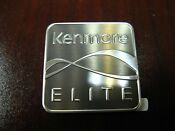 Lg Kenmore Elite Refrigerator Nameplate Decal Oem 1 5 Inch Square Brand New