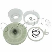 2pc W10721967 Washer Pulley Clutch Kit Whirlpool W10006356 Ap4514410 Ps2579377