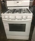 Samsung Nx58m5600sw 30 In Freestanding Gas Range With Convection Oven 5 Burners