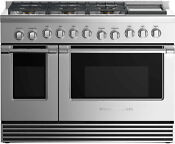 Fisher Paykel Professional Series 48 Stainless Steel Gas Range Rgv2486gdnn