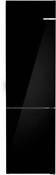 Bosch 24 Smart 800 Serie Internal Dispenser Black Glass Refrigerator B24cb80esb