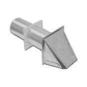 Dryer Vent Hood With Tail Piece Sleeve Aluminum 4 In 