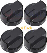 4 Pack W10339442 For Whirlpool Gas Range Knob Wpw10339442 Ps3507188 Ap6019877