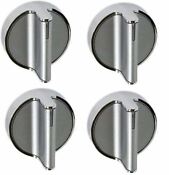 Burner Knob Compatible With Whirlpool Range 4 Pack Ywee730h0ds0 Ywee760h0dh0