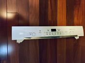 Bosch Dishwasher Model She3ar72uc Part 686800 Control Panel With Schematic Page