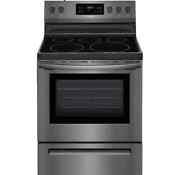 Frigidaire 30 In Smooth Surface 5 Elements Self Cleaning Electric Range