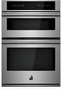 Nib Jennair Rise Jmw2430ll 30 Stainless S Double Combination Electric Wall Oven