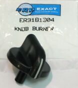 Wp3181304 For Whirlpool Kitchenaid Gas Range Burner Knob Black Ps337765