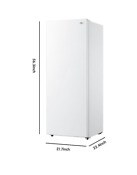 New 7 Cu Ft Upright Freezer Frozen Food Storage Appliance Fast Freeze Easy Clean