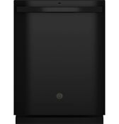 Ge Gdt535pgrbb Top Control Built In Dishwasher 55 Dba Black