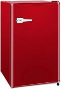 Mini Upright Freezer 2 3 Cu Ft Compact Freezer With Removable Shelves Red S