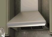 Zline 36 Wall Range Hood Stainless Led T95 Remote Blower 687 Rd 36