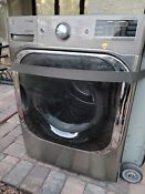 Lg 9 Cu Ft Large Capacity Vented Smart Stackable Electric Dryer Turbosteam