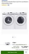 Stainless Steel Samsung Washer And Dryer Set