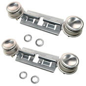 2 Pack Gas Range Double Burner Assembly Kit For Ge General Electric Jgbs Series