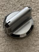 Frigidaire Stove Burner Knob 3165644 Stainless Steel New Oem Item Only