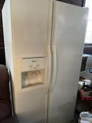 Whirlpool White Side By Side Refrigerator Pickup Only