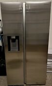 Samsung Rs27t5200sr 27 4 Cu Ft Side By Side Refrigerator With Ice Maker 