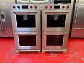 30 Wolf M Series Double Wall Ovens Do30pmsph New Showroom Model 