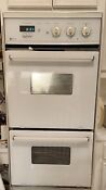 Will Part Out Maytag 24 Double Wall Oven White Cwe 5500ace Early 90 S Model